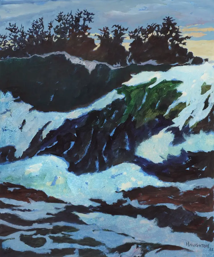 View from (within) the Waves XI - David A. Haughton