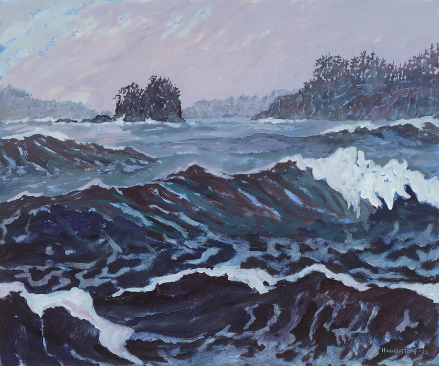 View from (within) the Waves XVIII - David A. Haughton