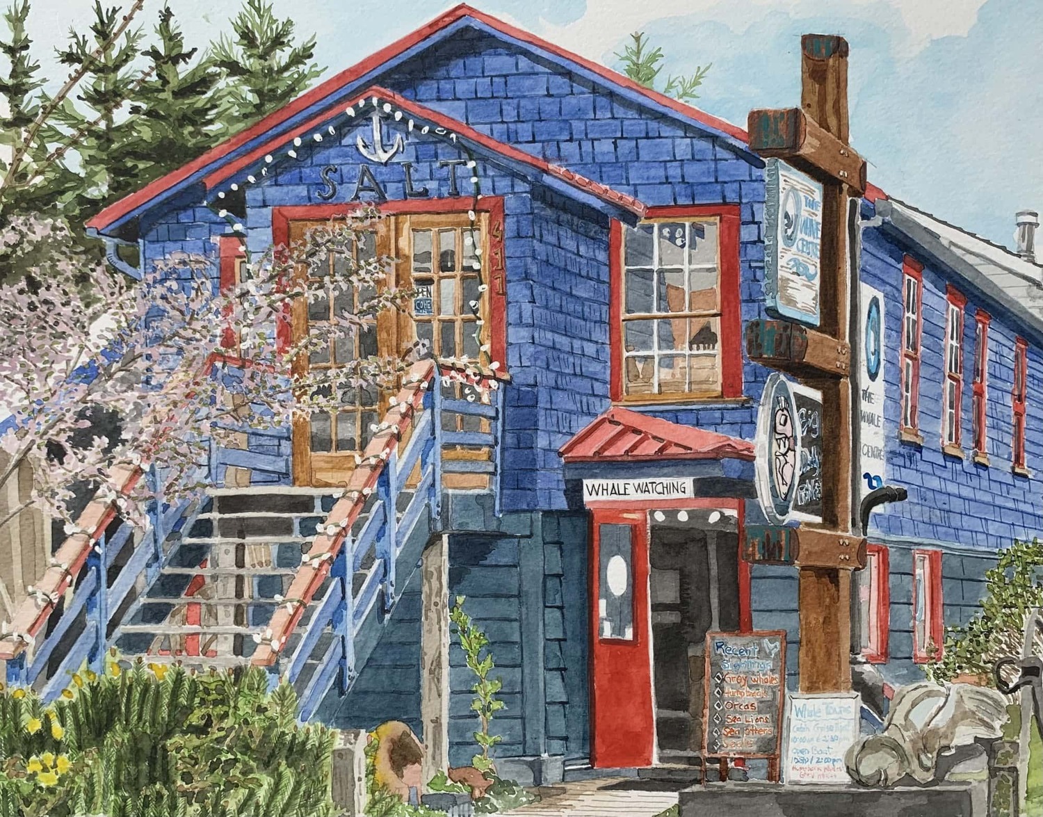 Blue Salt House - Graeme Masterton