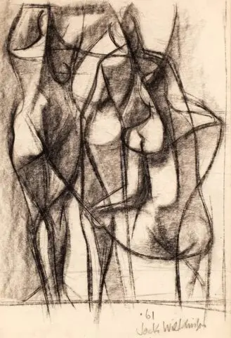 Three Cubistic Nudes