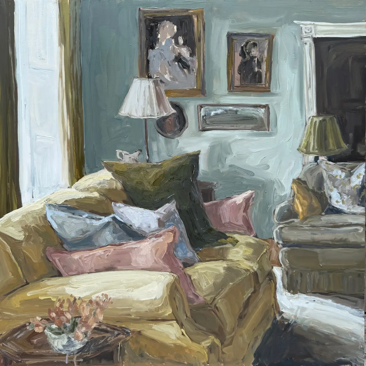 Yellow Couch - Sal Wiltshire