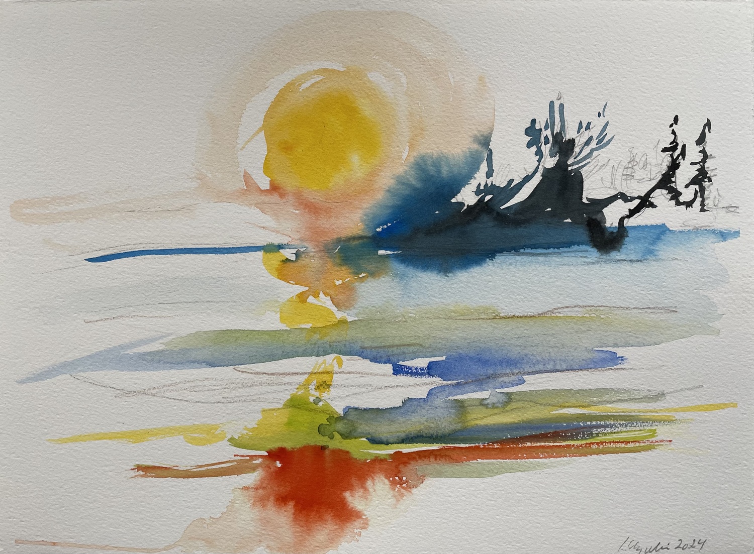 Sunset at Cox Bay - Libby Weir